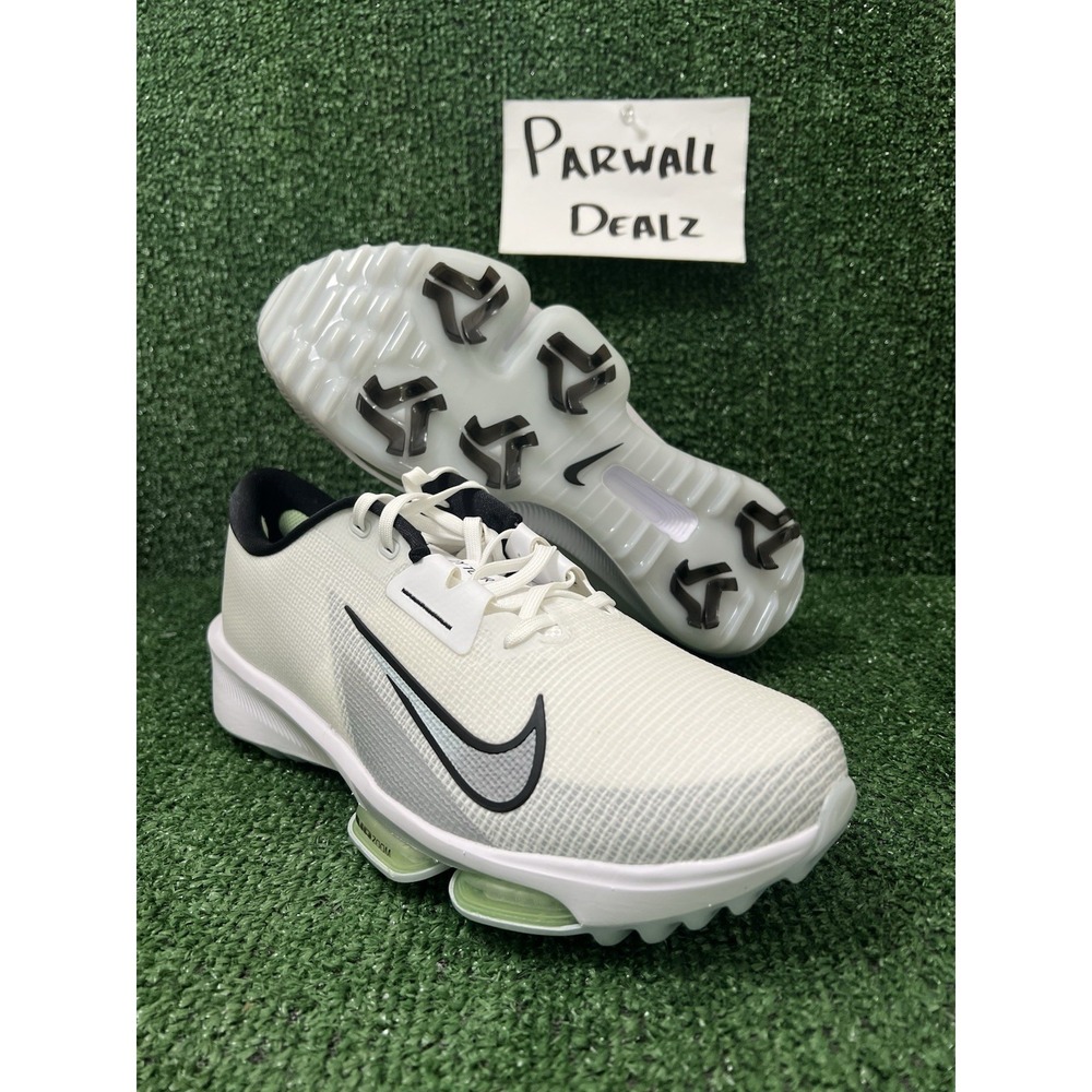 Nike Air Zoom Infinity Tour 2 Golf Shoes White Green Men's 13 Wide FD0218-100